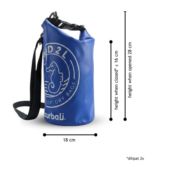 Bag Azur Waterproof Sling 2L
